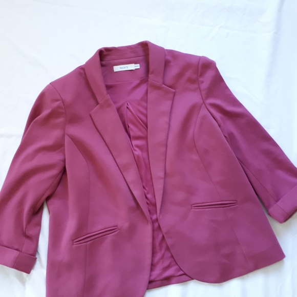 Ricki's Dusty Rose Blazer - Picture 1 of 5